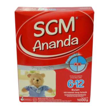 Promo Harga SGM Ananda 2 Formula Bayi 6-12 Bulan 1000 gr - Blibli