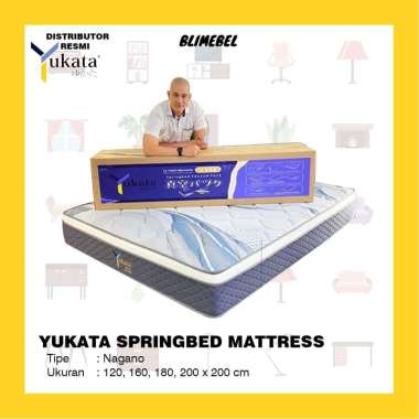 YUKATA NAGANO Springbed Mattress Kasur Busa - Tinggi 28cm 180 x 200