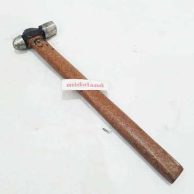 Palu hammer bulat gagang kayu kecil buatan lokal
