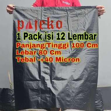 Kantong Plastik Sampah [80 x 100/ 40 micron] 01 HITAM