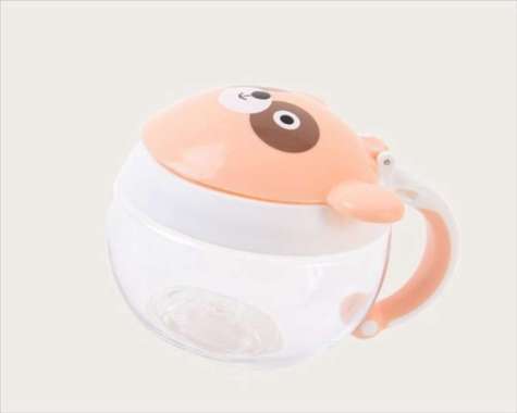 BBET Snack Storage Bowl Tritan / Mangkuk Snack Makanan Pink