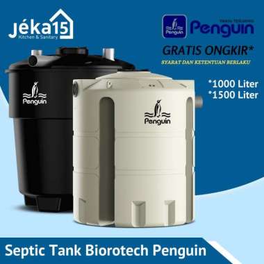 SEPTIC TANK PENGUIN BIOROTECH / TANGKI PENGUIN 1000L 1500L 2000L Cream
