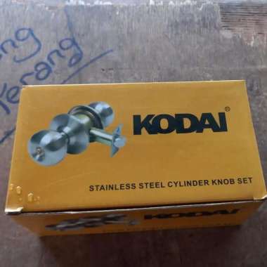 Kunci Pintu Bulat Kamar Mandi Stainless Kodai Cylinder Knob