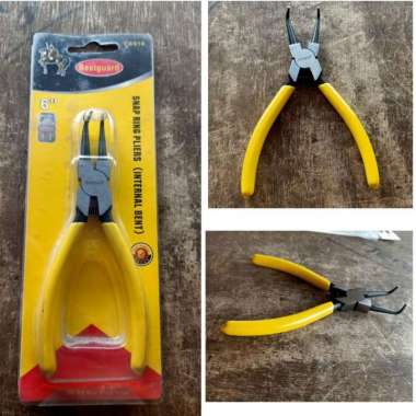 Tang Snap Ring Internal Bent 6" Inch Lancip Bengkok