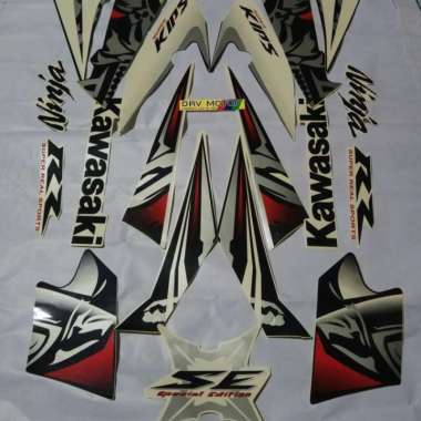 Striping ninja rr new se 2013 putih