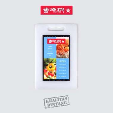Talenan Plastik LION STAR Chopping Board plastik alas potong dapur SMALL