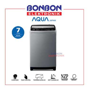 AQUA Mesin Cuci Top Loading 1 Tabung 8 KG AQW-89DD / AQW 89 DD
