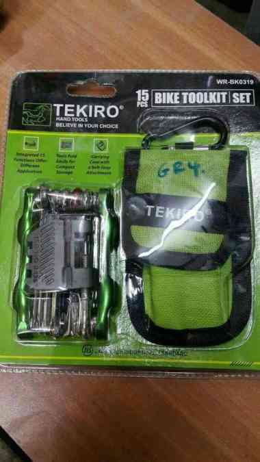 TEKIRO kunci sepeda /bike tool set 15 pcs