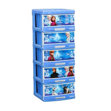 Napolly SFC2 5000 Frozen Lemari Plastik [Susun 5] BIRU
