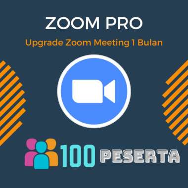Zoom Meeting Pro 1 Bulan Bulanan (30 Hari)