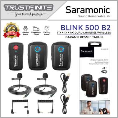 Saramonic Blink 500 B2 Wireless Omni Lavalier Mic System