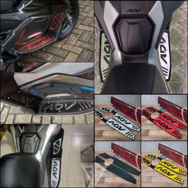 BORDES KARPET PIJAKAN KAKI ADV 150 KARPET MOTOR ADV 150 GOLD Warna