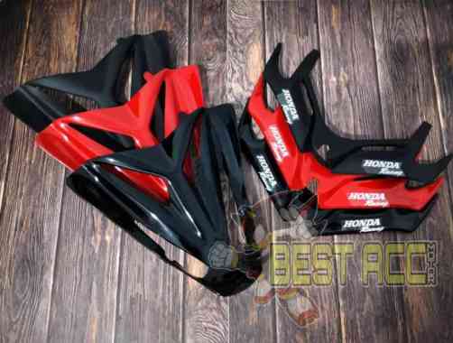 PAKETAN VGRILL DAN WINGLET ALL NEW CBR 150R 2021 CBR K45R MERAH GLOSSY Warna