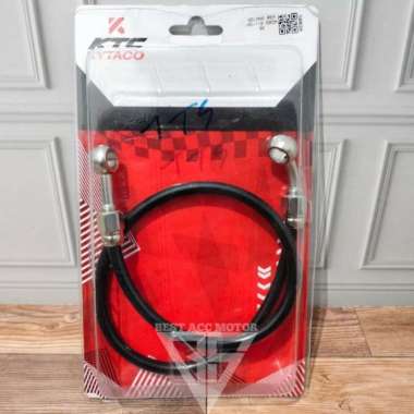 SELANG REM KTC KYTACO 60 CM BELAKANG KLX R15 V3 V2 GSX CBR 150R Hitam Warna