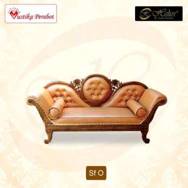 Sofa O Jati Jepara Helios Kain Oscar