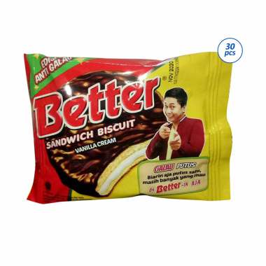 Better Sandwich Biskuit [22 g/ 30 pcs]