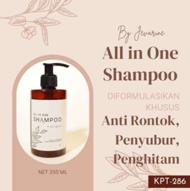 Shampoo Jevarine All In One Shampoo Anti Rontok Penghitam Rambut Penyubur Rambut