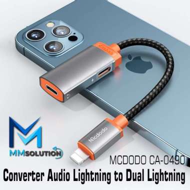 MCDODO CA-0490 Splitter Lightning to Dual Lightning Calling & Charging