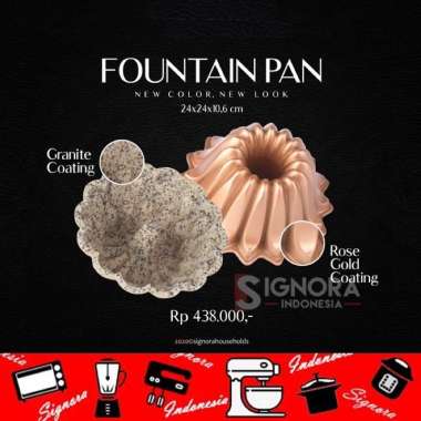 Loyang Sultan Signora / Signora pan /Pan Series Signora Fountain Pan