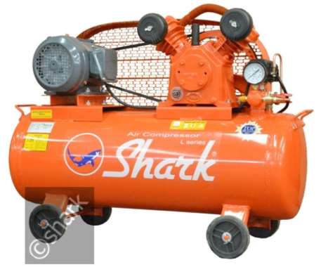 Compressor Angin 1/2 HP Shark Complete Motor Listrik Fetch