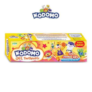 Kodomo Toothpaste Pasta Gigi Gel Odol Anak Bayi ORANGE