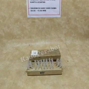 Sikat kayu NYLON - sikat closet jongkok - sikat lantai kamar mandi wc