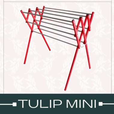 jemuran tulip pelangi - jemuran handuk - jemuran kecil - jemuran bayi