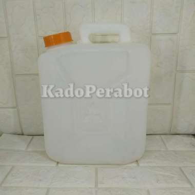 jerigen putih 10 liter- jerigen oli - jerigen bensi - drigen - dirigen