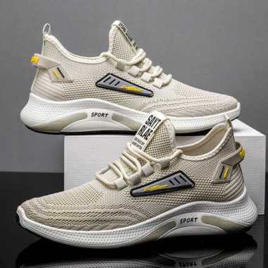 PBT Sepatu Sneaker Pria Import - kasual MEN‘S Sprot Shoes Fashion 2022“CZ016”(FREE BOX POLOS） 39 Coffee