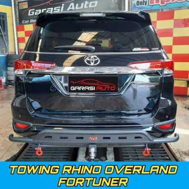 Tanduk Belakang Fortuner VRZ Bumper Towing Rhino Guard Overland Besi