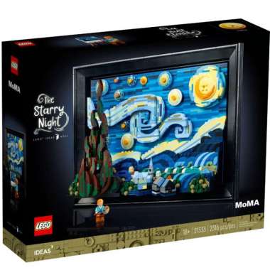 Lego Ideas 21333 Vincent van Gogh - The Starry Night