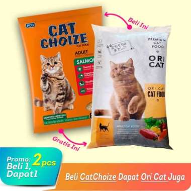 OEM MAKANAN KUCING Beli Cat Choize dapat juga Ori Cat Beli 1 Gratis 1