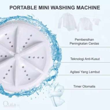 mesin cuci mini ultrasonic turbine washer portable mesin cuci piring