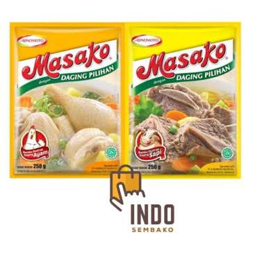 Masako Ayam 250g dus / Masako Sapi 250g dus / Masako 250 g karton / Masako 48 x 250g dus / Micin Mas