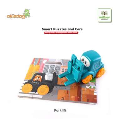 Okiedog Smart Puzzle And Car Mainan Anak Forklift
