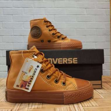 converse blue leather