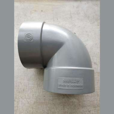 Knee Pvc Dv Elbow Keni Dv Sambungan Pipa Pvc 3"