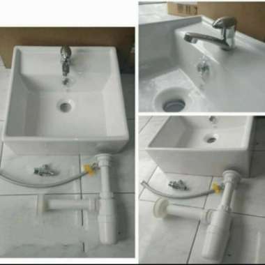 wastafel kotak model SERICITE 2050 wastafel tangan