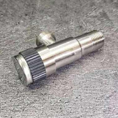 stop kran 1/2 inchi single Stainless SUS 304