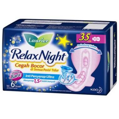 laurier relax night 35cm isi 6's