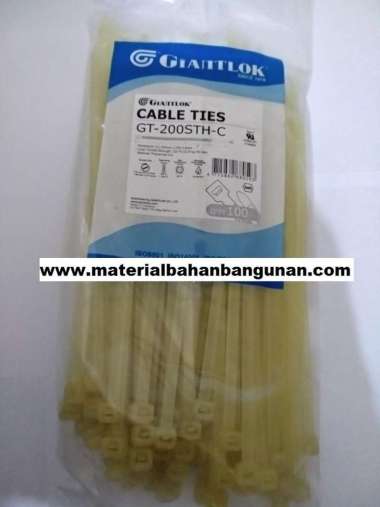 Cable Tis GT 200 STHC Kabel Ties Tali Ties 2.5 mm x 20 cm Per 100 buah