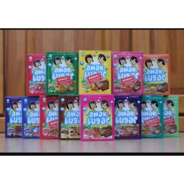 Jamu Anak Bugar / Jamu Untuk Anak - Anak / Sebox Isi 10 Sachet Madu