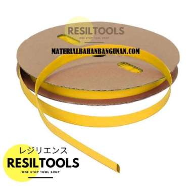 Selang Bakar 3 mm Kuning heat shring Selang Isolasi Bakar Pelapis