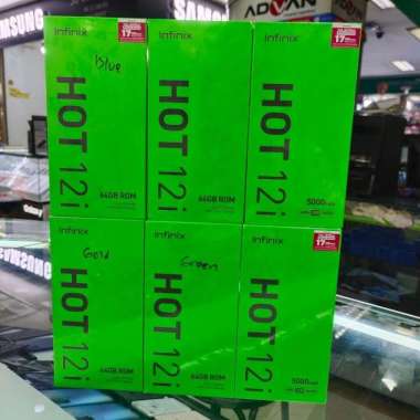 Infinix Hot 12i Ram 4/64Gb Baru Garansi Resmi