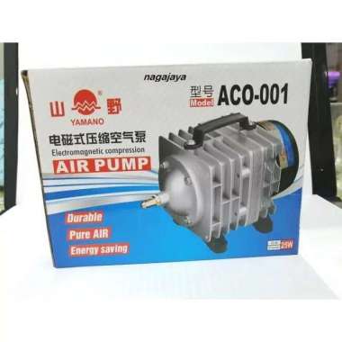 aerator udara air pump mesin gelembung udara kolam ikan YAMANO ACO 001 100 % ORIGINAL Multicolor