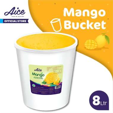 AICE Ice Cream Bucket Es Krim 8 Liter Dengan Bermacam Pilihan Rasa Mangga