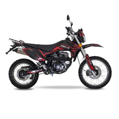Viar New Cross X 150 Sepeda Motor [OTR Jabodetabekser] Black Red Bogor