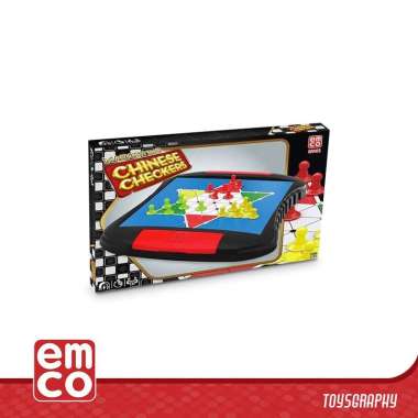 Emco Magnetic Games CHINESE CHECKERS Mainan Magnet board game HALMA