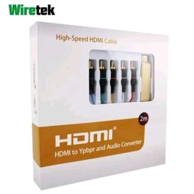 HDMI to Ypbpr + Audio Cable Converter Wiretek