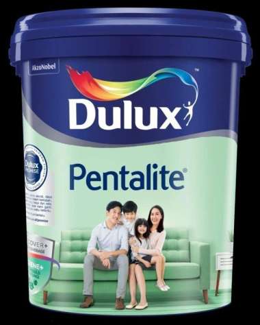 CAT DULUX INTERIOR PENTALITE BRILLIANT WHITE PUTIH 20LTR (GOJEK)
